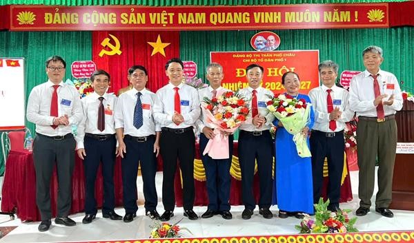 Đại hội điểm chi bộ TDP1, Đảng bộ thị trấn Phố Châu, nhiệm kỳ 2024-2027